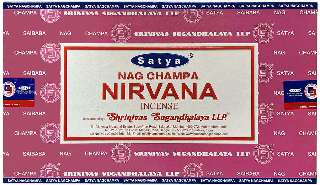 Incienso Satya Nirvana 15g