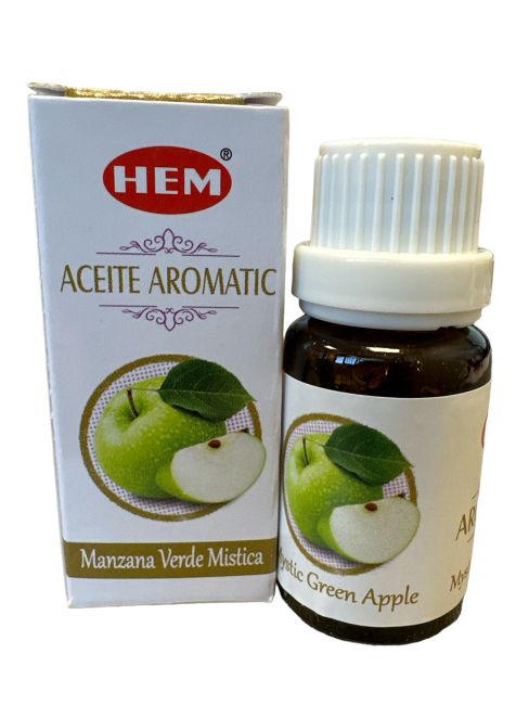 Hem Aceite Perfumado Manzana Verde 10ml x 12