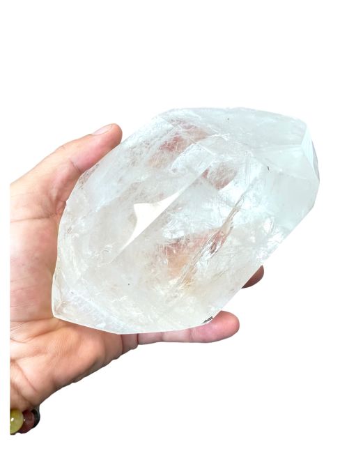 Prismas de cristal de roca de Madagascar - 1ud 1.287k