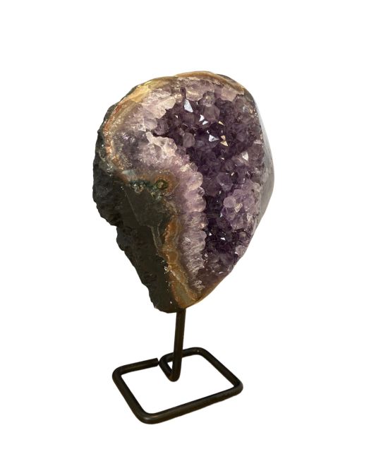 Perú Geoda de amatista AA sobre base 2,55 kg