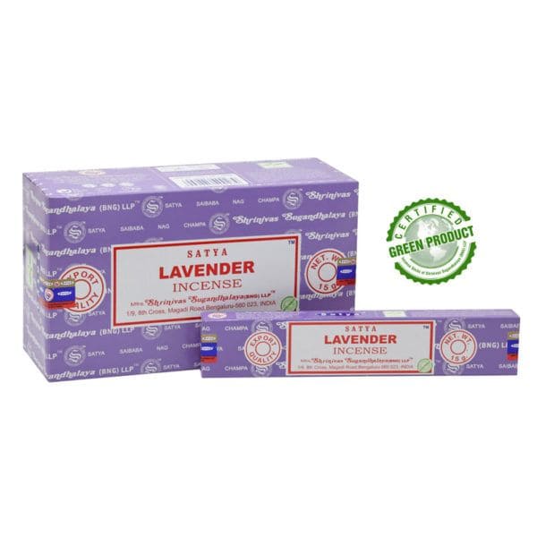 Satya lavanda incienso 15g