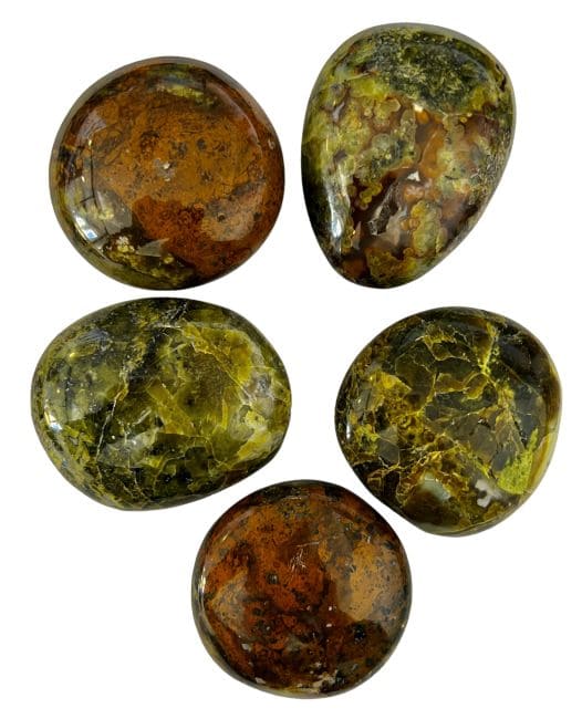 Guijarros Pulidos Ópalo Verde A Laminados 500gr