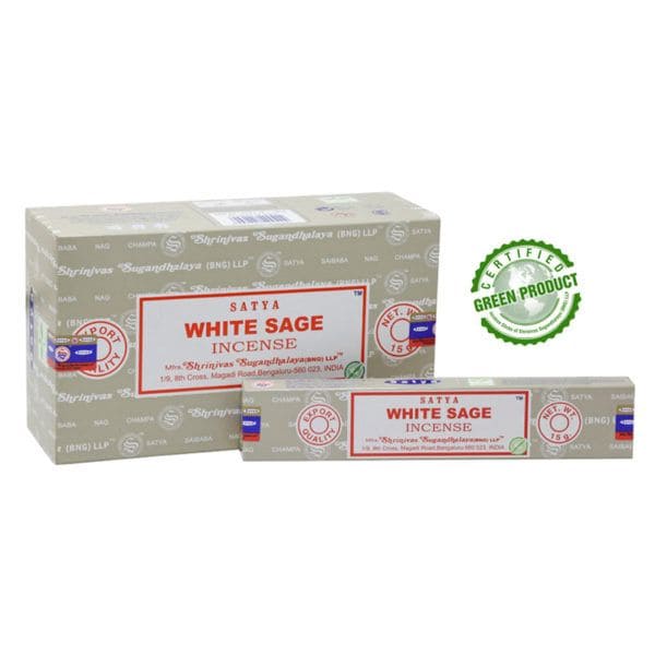 incienso en Incienso de Salvia Blanca satya 15g
