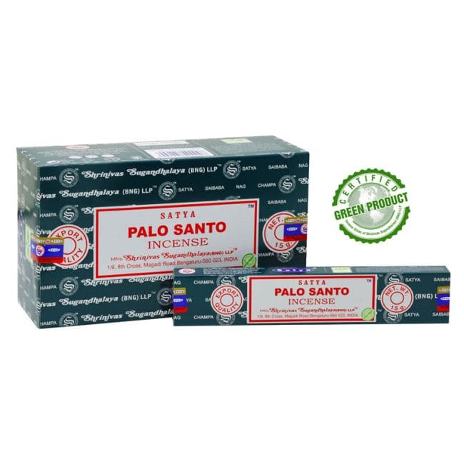 incienso en Incienso Satya Palo Santo 15g