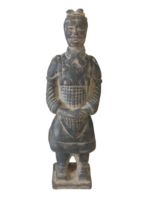 Estatua de terracota negra General 26cm