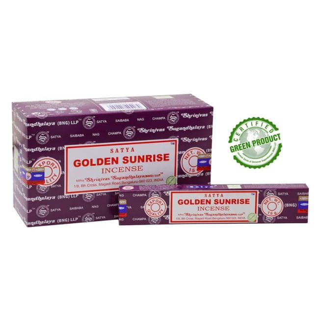 Incienso Satya Golden Sunrise 15g