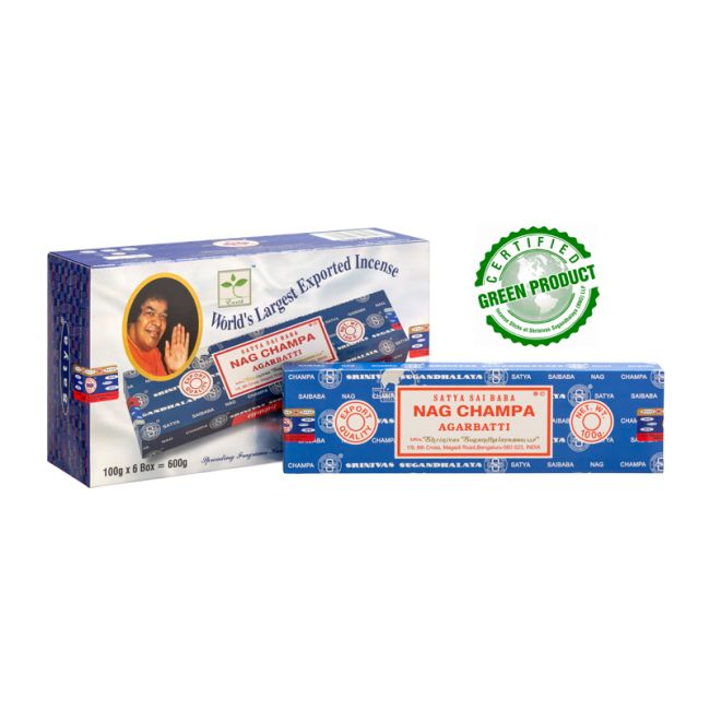 incienso en Incienso Satya Nag Champa 100g