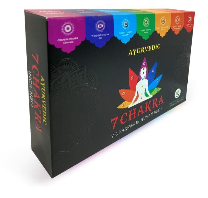 Incienso Ayurvédico 7 Chakras 15g