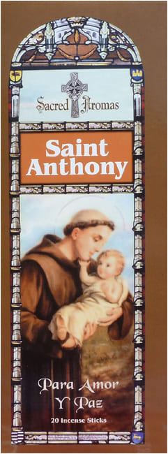 Incienso tulasi sarathi saint anthony hexa 20g