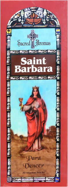 Incienso tulasi sarathi saint barbara hexa 20g