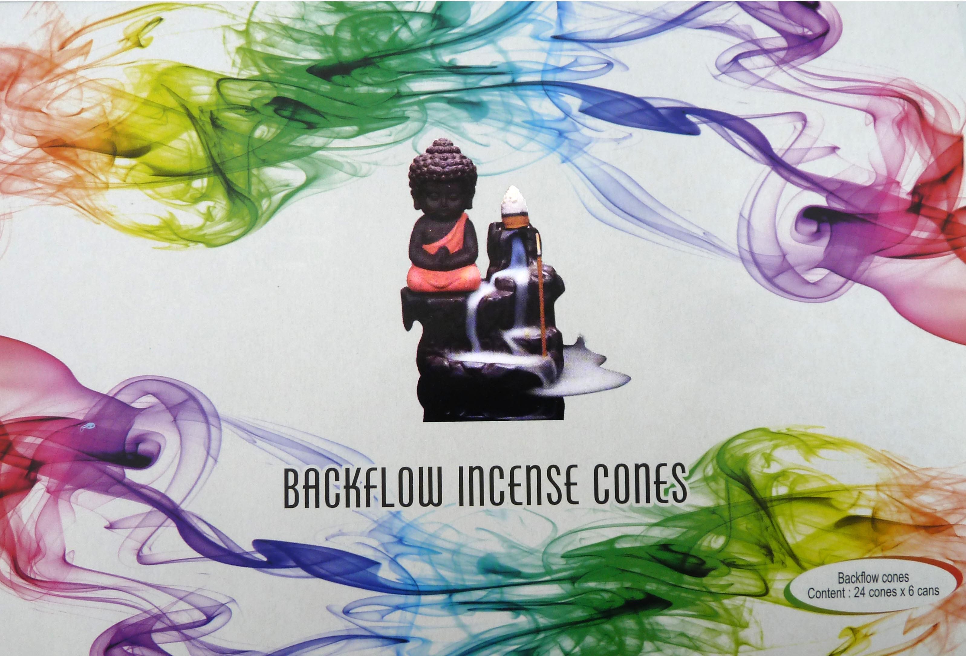 Goloka Buddha Backflow Cones 6pcs