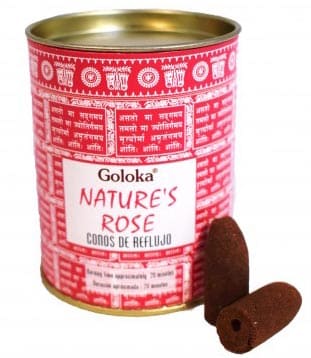 Goloka Nature's Rosa conos reflujo 6uds