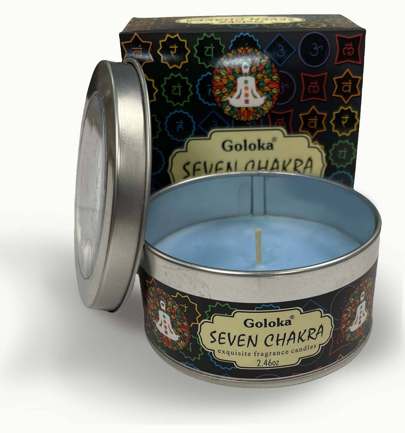 Vela perfumada Goloka Seven Chakra 70g