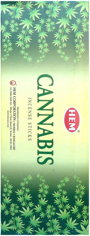 Incienso Hem Cannabis Hexa 20g