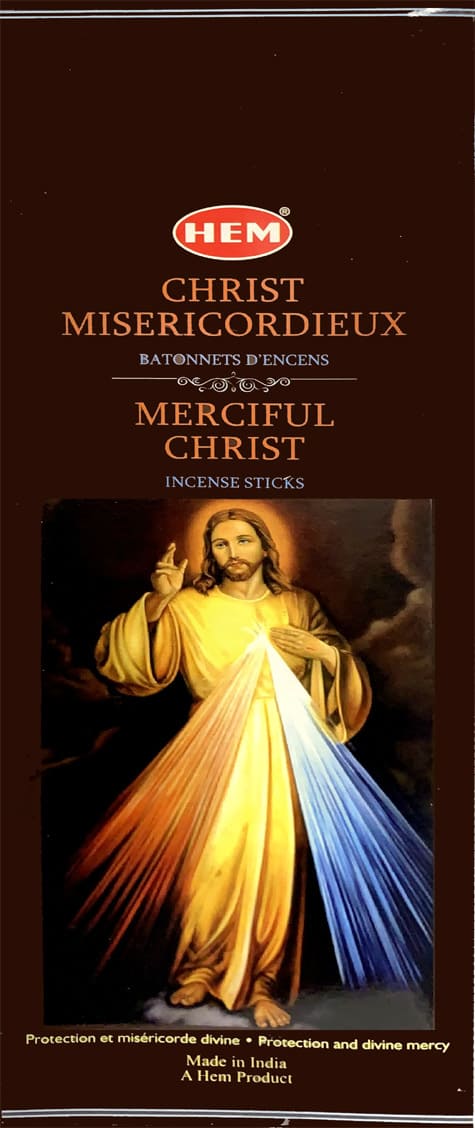 Incienso hem Cristo Misericordioso Hexa 20g