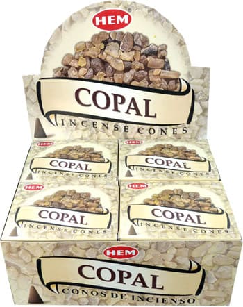 Incienso hemos copal conos