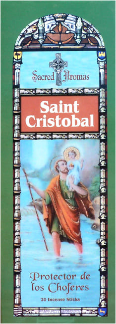 Incienso tulasi sarathi saint cristophe hexa 20g