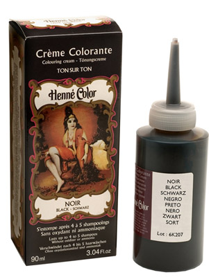 Pack de 3 cremas colorantes henna negra 90ml