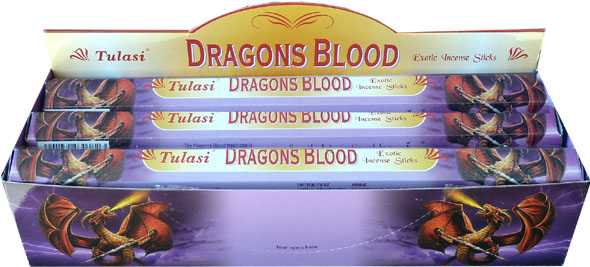 Incienso tulasi sarathi dragon's blood hexa 20g