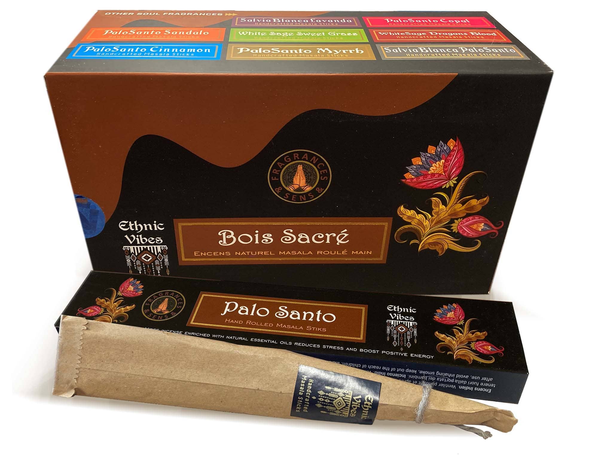 incienso en Incienso Fragrances & Sens Ethnic Vibes Palo Santo masala 15g