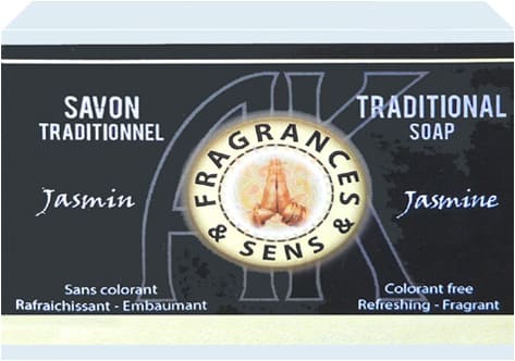 incienso en Jabón de Jazmín  Fragrances&sens 100g.