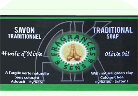 incienso en Jabón de aceite de oliva Fragrances&sens 100g.