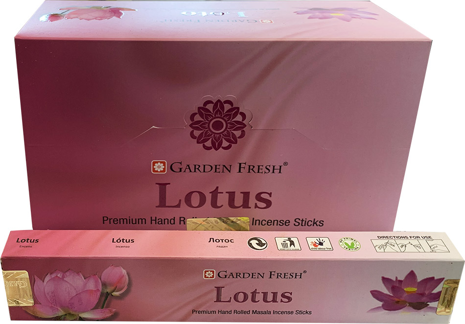 Incienso Garden Fresh Lotus masala 15g