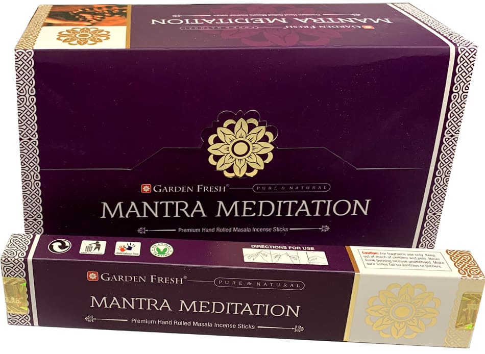 Incienso Garden Fresh Mantra Meditation masala 15g