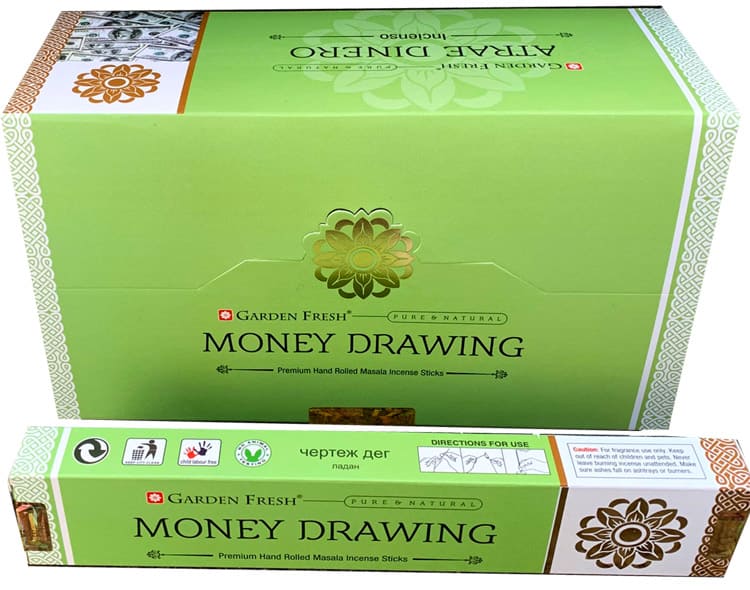 Incienso Garden Fresh Money Drawing masala 15g