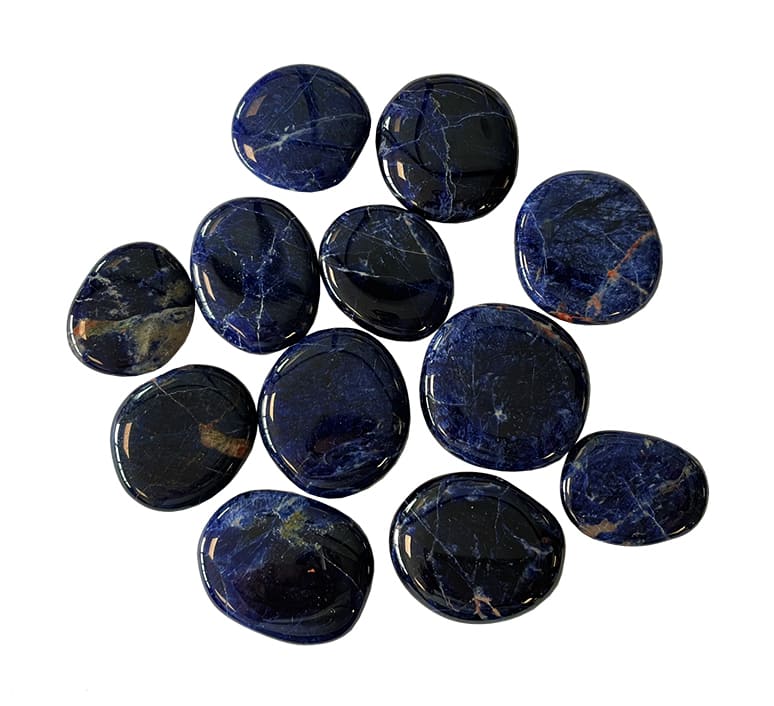 Guijarros plano Sodalite Nambia AA 250g