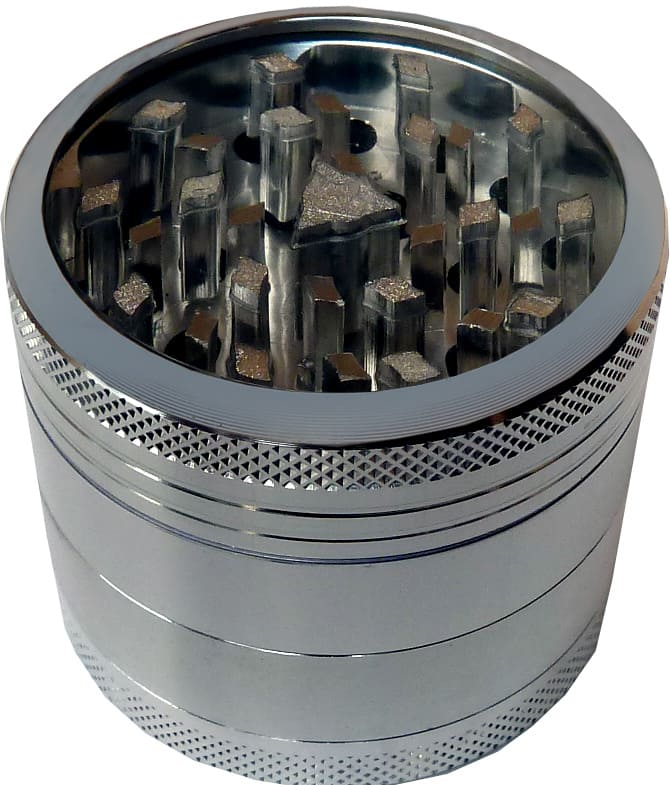 Grinder metal transparente 4 partes 50mm