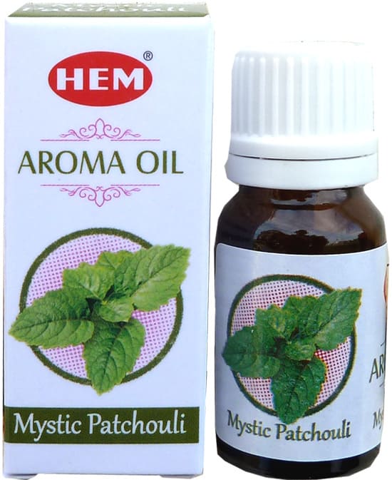 HEM aceite perfumado de pachulí místico 10ml x 12