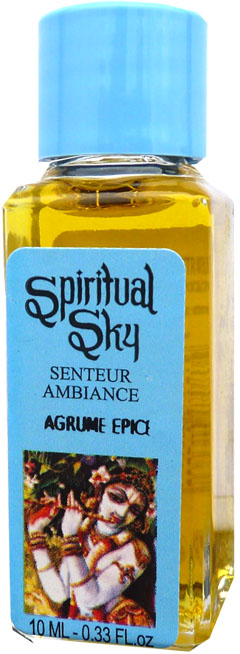 Pack de 6 aceites perfumados cielo espiritual especias cítricas 10mls