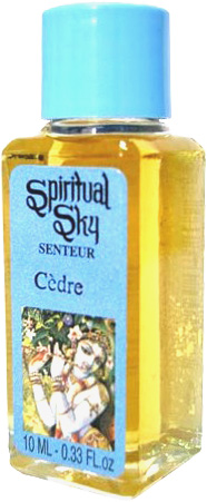 Aceite perfumado cielo espiritual madera de cedro 10ml.