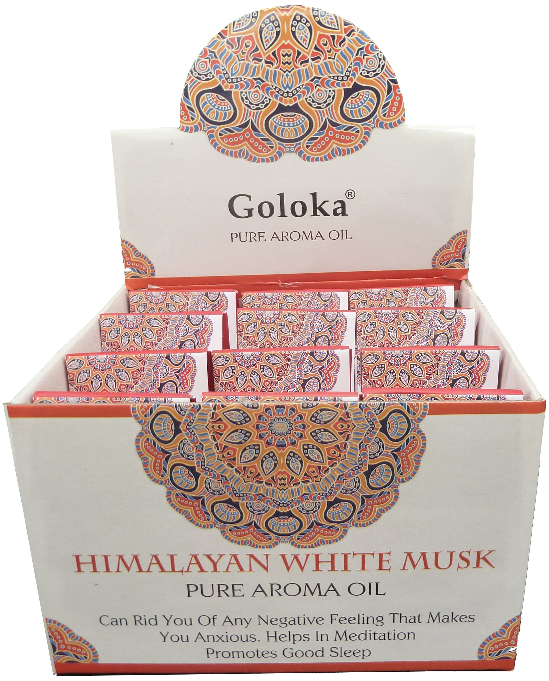 Goloka Musc Oil Blanco 10 ml x 12