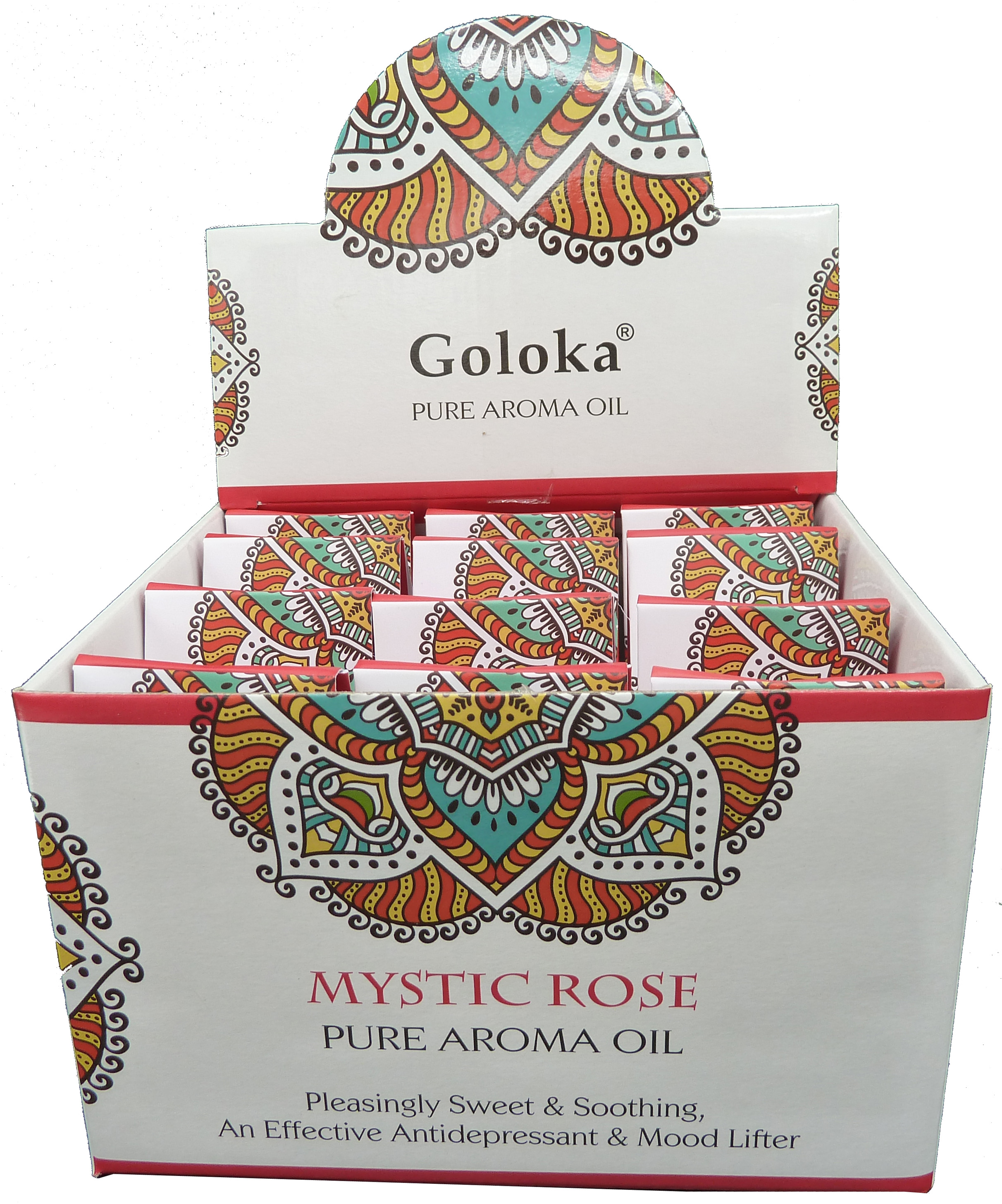 Aceite perfumado Mystic Pink Goloka 10 ml x 12