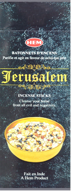 Incienso hem Jerusalem hexa 20g