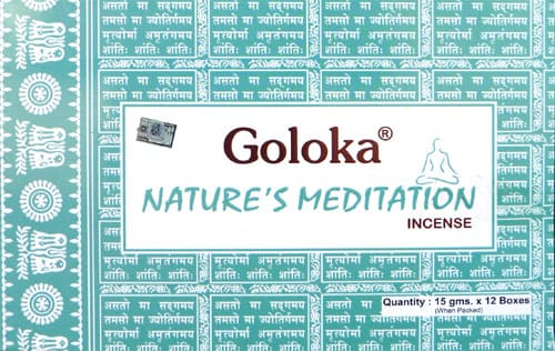 Incienso goloka  nature's meditación masala 15g