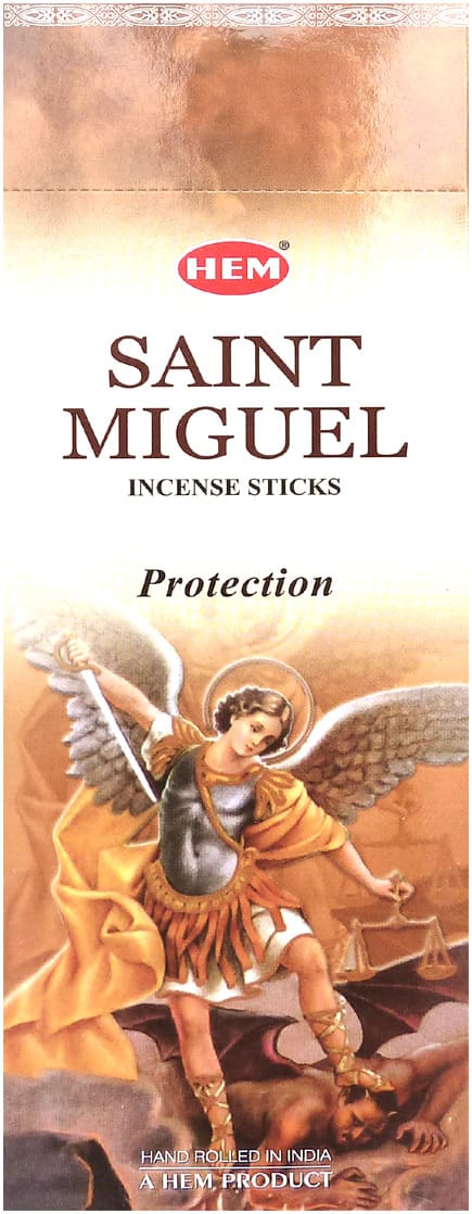 Dobladillo de incienso Arcángel San Miguel Beige Hexa 20g