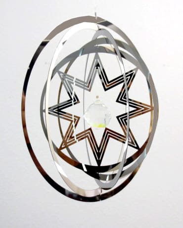 Mobile Cosmos inoxidable Etoile & CrIstal 13cm