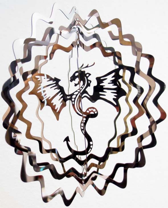 Cosmos móvil inoxidable dragon 13cm