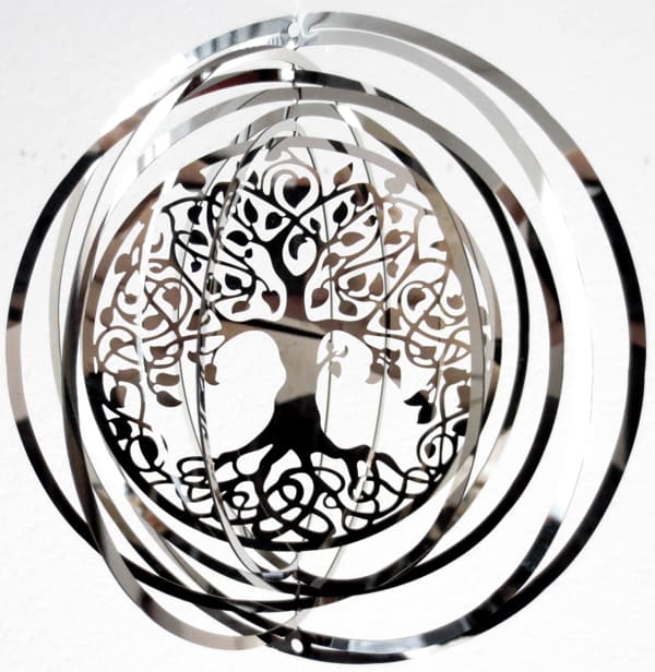 Árbol de vida móvil inoxidable 10cm.