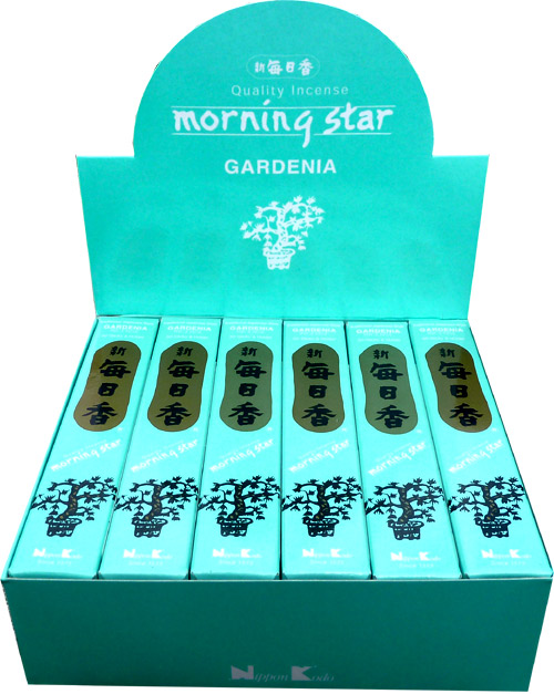 Incienso japonés morning star Gardenia paquete de 50 palos