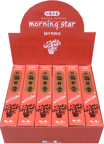 Incienso japonés morning star mirra 50 palos