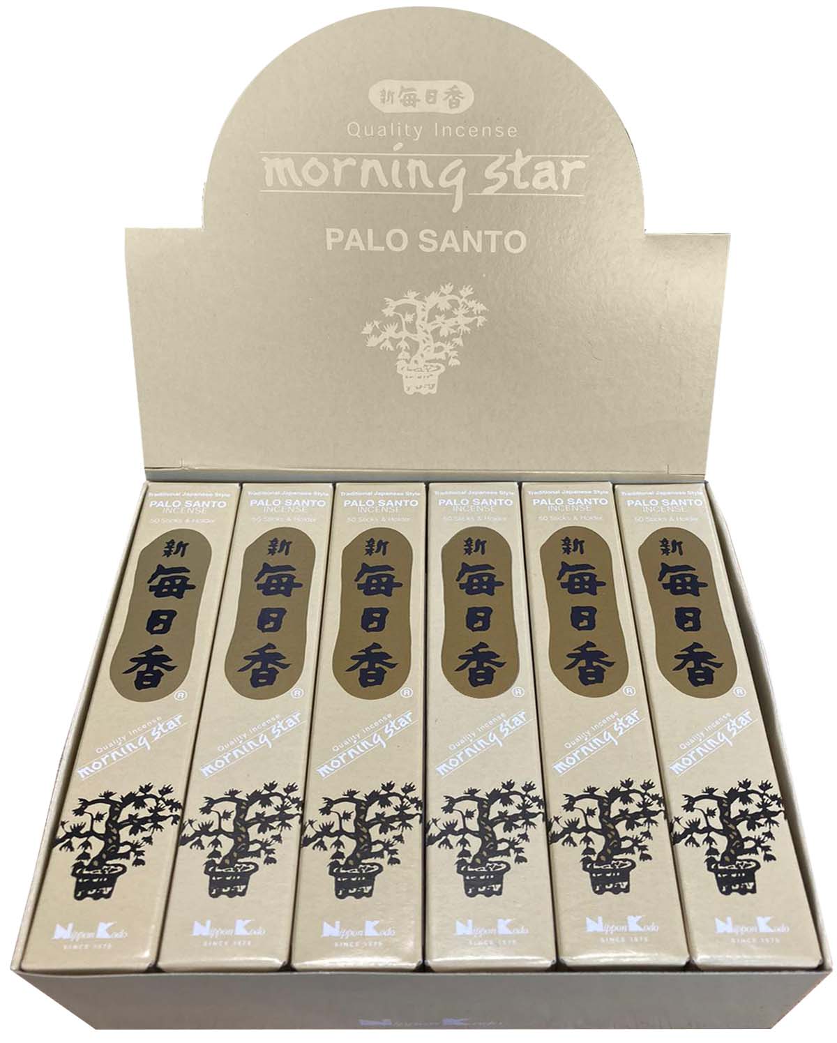 Incienso japonés morning star Palo Santo paquete de 50 varillas