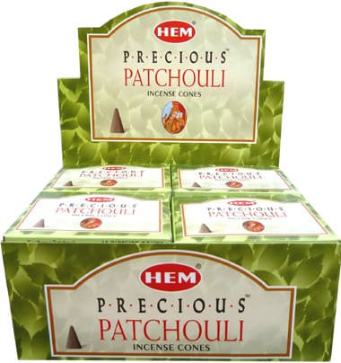 Incienso hemos precious patchouli conos