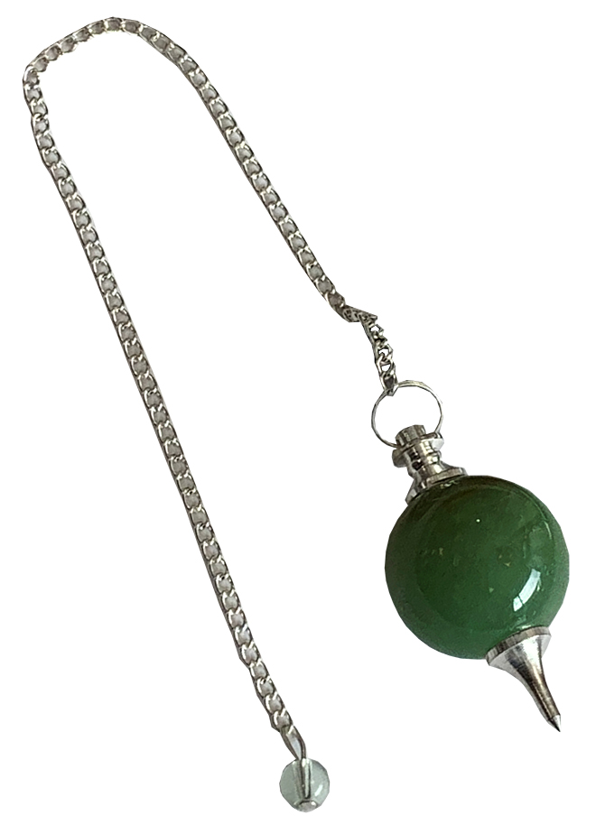 Péndulo esfera Jade Verde 4cm