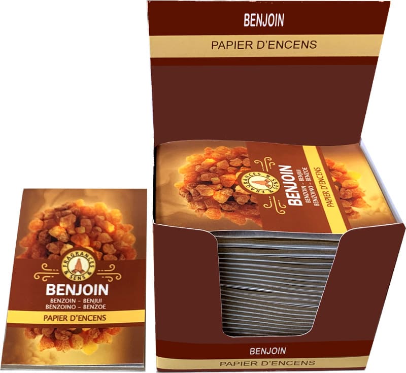 Papel de incienso Fragrances & Sens Benjuí x30