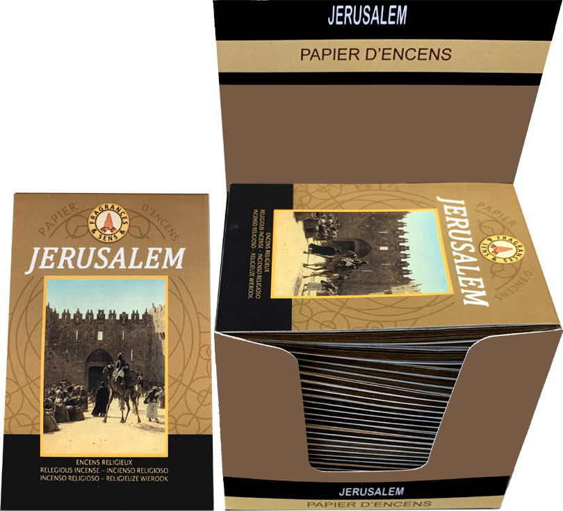 Papel de incienso Fragrances & Sens Jerusalem x30