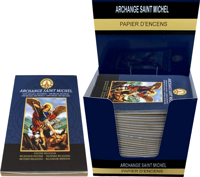 Papel de incienso Fragrances & Sens San Miguel Arcangel x30
